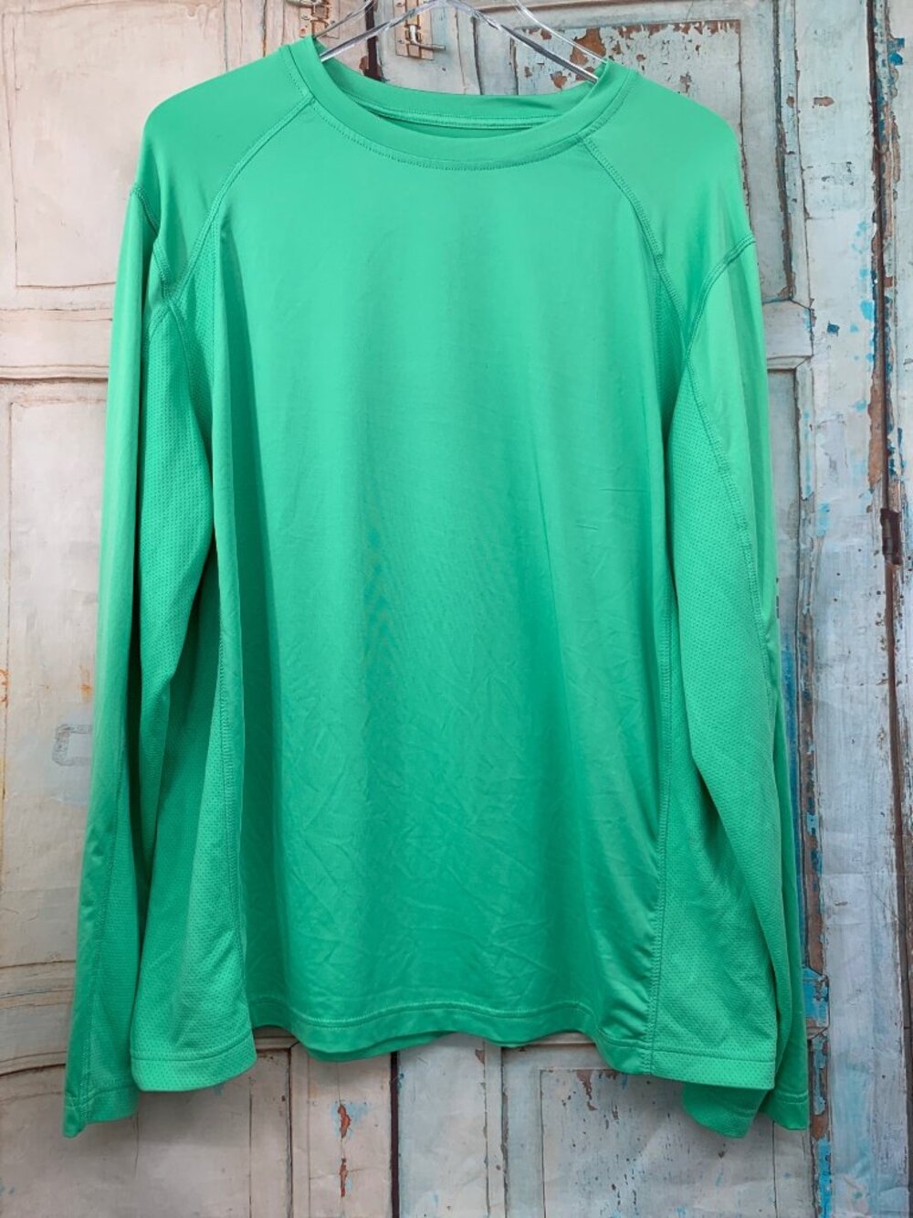 Habit Solar-Factor 40+ Mens Long Sleeve Green Performance Shirt XL Kenya